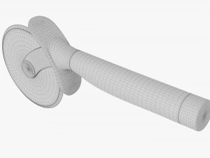 Pizza Wheel Knife 3D Model