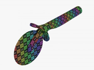 Pizza Wheel Knife Modelo 3D