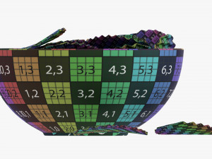Potato Chips In Bowl 03 Modelo 3D
