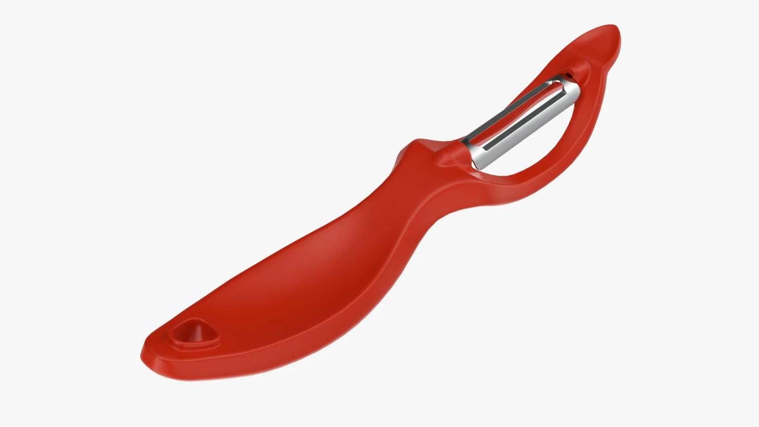 Potato Peeler 02 3D Model .c4d .max .obj .3ds .fbx .stl .blend 