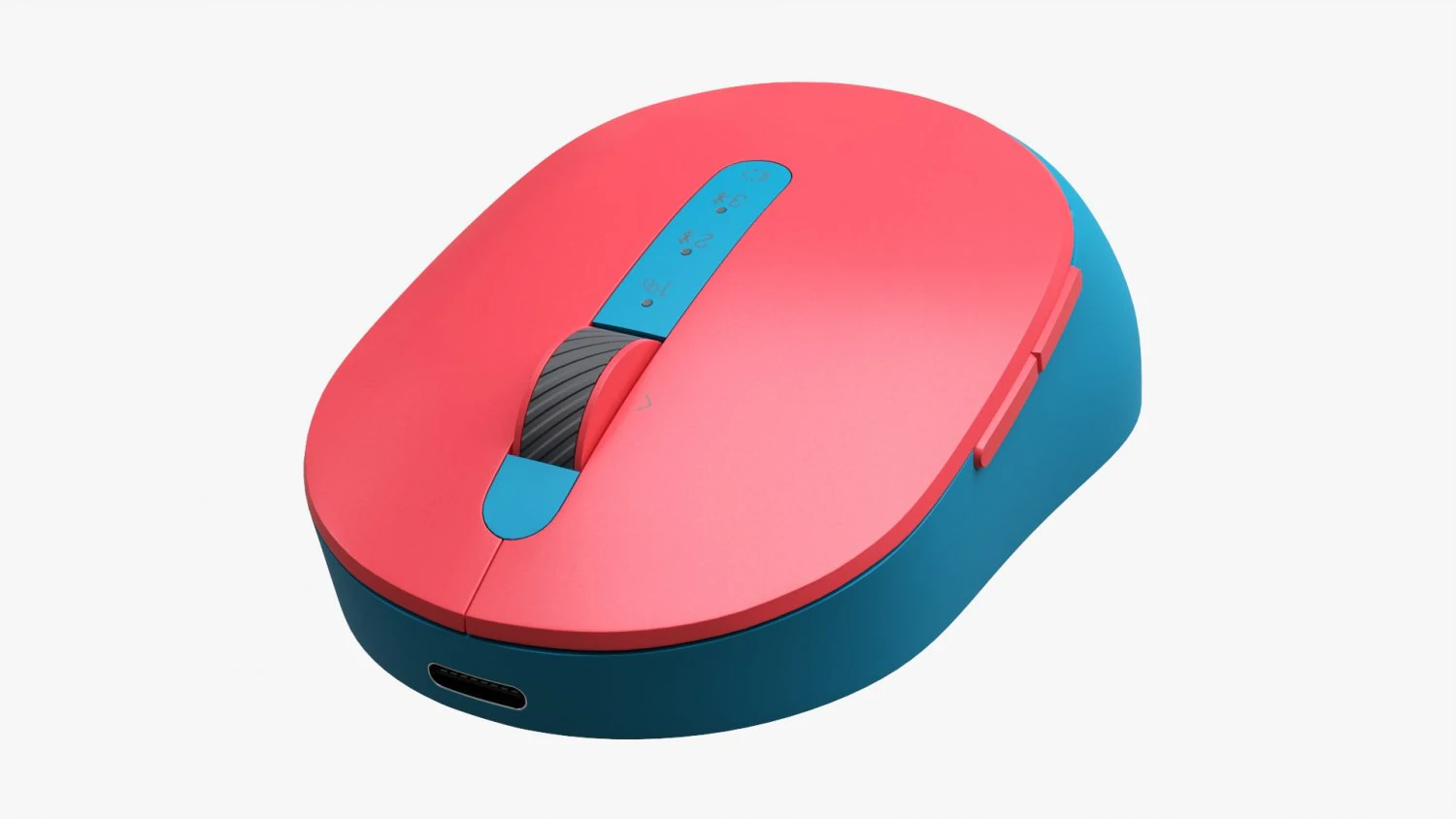 Rechargeable Wireless Mouse 3D Model .c4d .max .obj .3ds .fbx .stl .blend