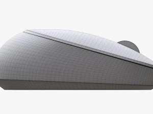 Rechargeable Wireless Mouse 3D Model