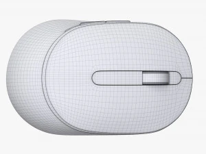 Rechargeable Wireless Mouse 3D Model