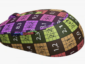 Rechargeable Wireless Mouse 3D Model