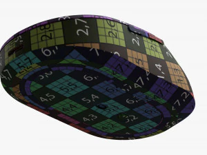 Rechargeable Wireless Mouse 3D Model
