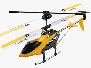 Remote-Controlled Mini Helicopter 3D-Modell