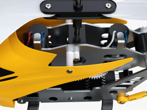 Zdalnie sterowany minihelikopter Model 3D