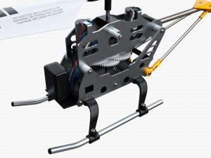 Remote-Controlled Mini Helicopter 3D-Modell