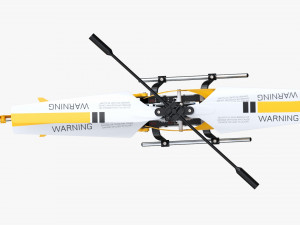 Remote-Controlled Mini Helicopter 3D-Modell