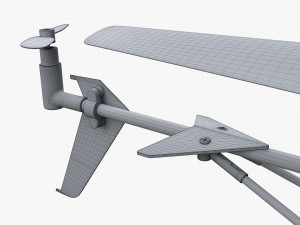 Remote-Controlled Mini Helicopter 3D-Modell