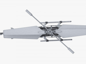 Remote-Controlled Mini Helicopter 3D-Modell