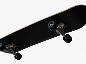 Skateboard 01 3D Model