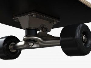 Skateboard 01 3D Model