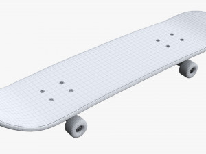 Skateboard 01 3D Model