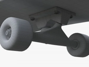 Skateboard 01 3D Model