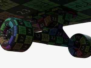 Skateboard 01 3D Model