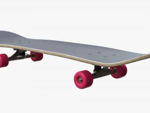 Skateboard 02 3D Model