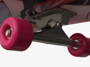 Skateboard 02 3D Модель