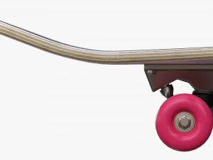Skateboard 02 3D Model