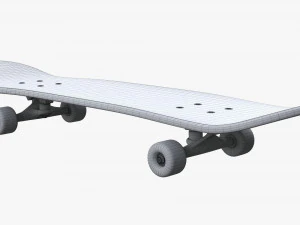 Skateboard 02 3D Model
