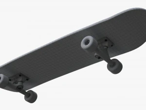 Skateboard 02 3D Model