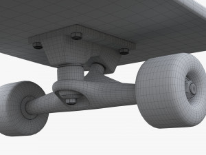 Skateboard 02 3D Модель