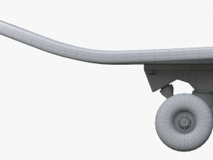 Skateboard 02 3D Model