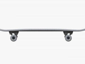 Skateboard 02 3D Model