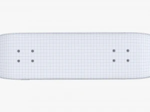 Skateboard 02 3D Model