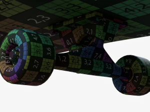 Skateboard 02 3D Model