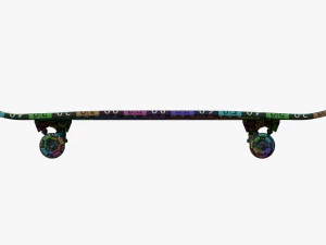 Skateboard 02 3D Model