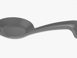 Spoon For Japanese Food 3D Model