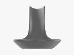 Spoon For Japanese Food 3D Model