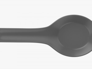 Spoon For Japanese Food 3D Model