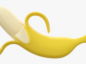 Stylized Banana 3D मॉडल