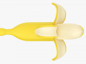 Stylized Banana 3D मॉडल