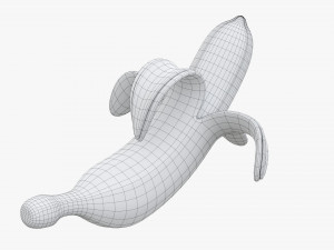 Stylized Banana 3D मॉडल