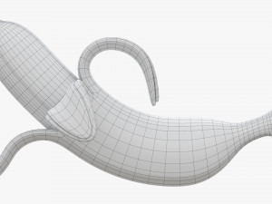 Stylized Banana 3D मॉडल