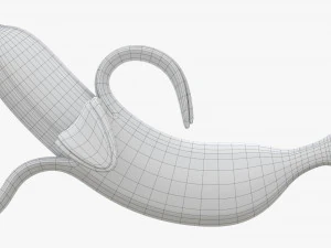 Stylized Banana 3D Model
