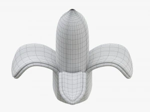 Stylized Banana 3D Model