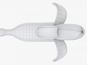 Stylized Banana 3D मॉडल