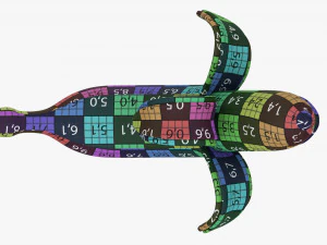 Stylized Banana 3D Model