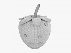 Stylized Strawberry Modelo 3D