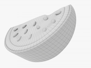 Stylized Watermelon Slice 3D Модель