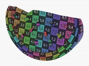 Stylized Watermelon Slice 3D Model