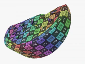 Stylized Watermelon Slice 3D Model