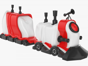 Toy Train 3D Model