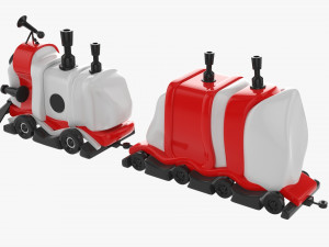 Toy Train 3D Model