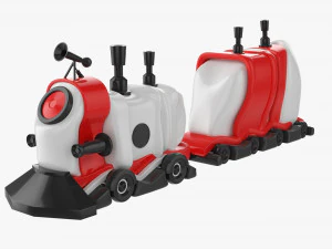 Toy Train 3D Model