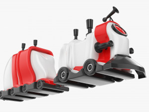 Toy Train 3D Model